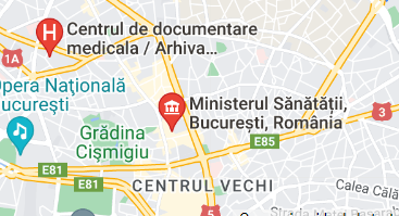 Google Maps - Ministerul Sănătății